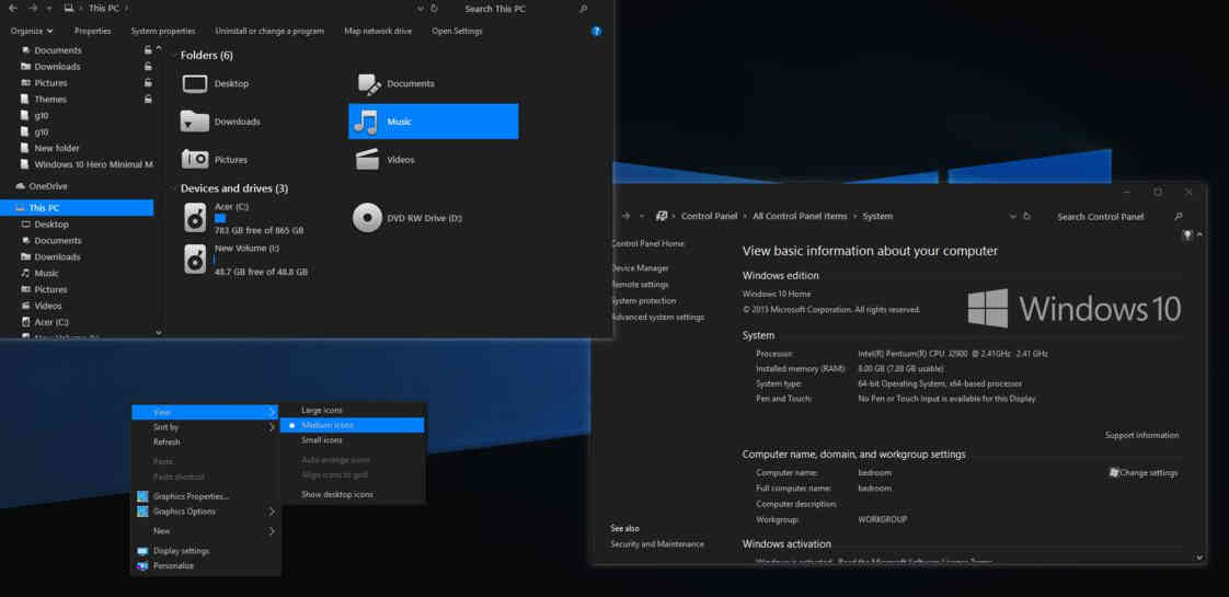 windows 10 dark themes URSuperb