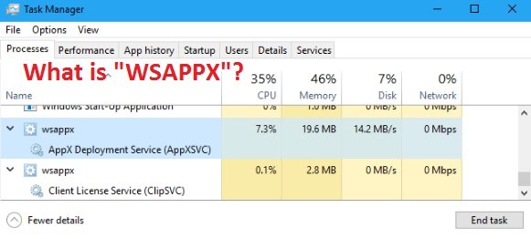 What is”WSAPPX”? || High Disk CPU Usage Problems Solution