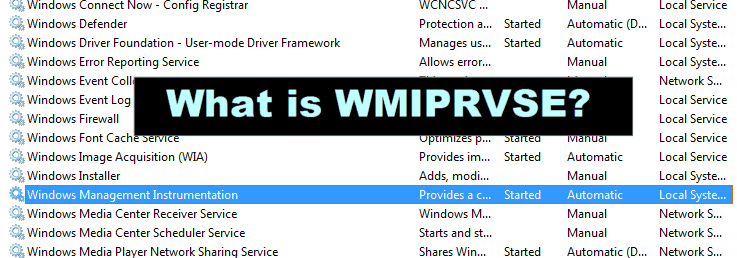 What is WMI Provider Host(WmiPrvSE.exe)?(Lucid Explanation)