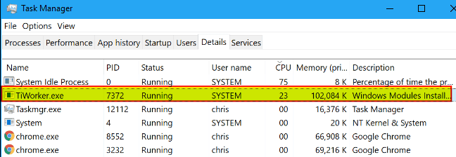 Windows Modules Installer Worker