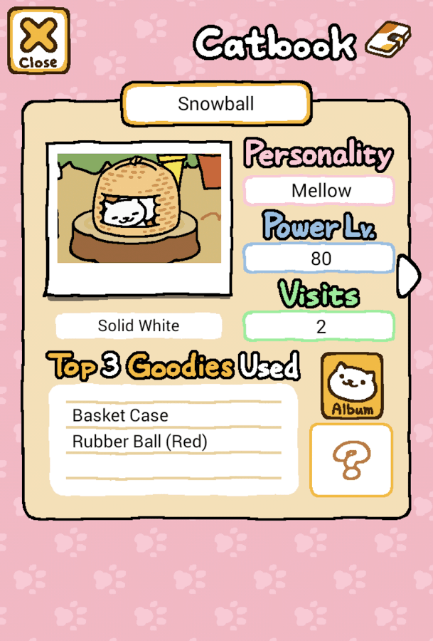 Neko Atsume Kitty Collector catbook