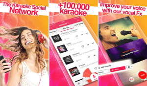 Red Karaoke Sing & Record iPhone and iPad app Screenshot