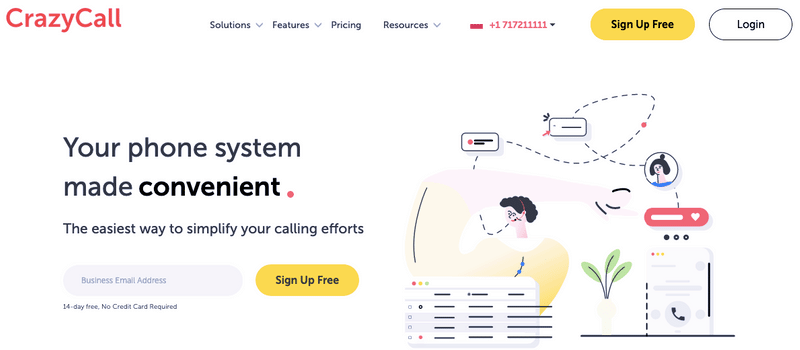 CrazyCall WebSite