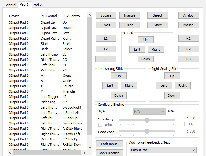 ffvii controls not working pcsx rearmed